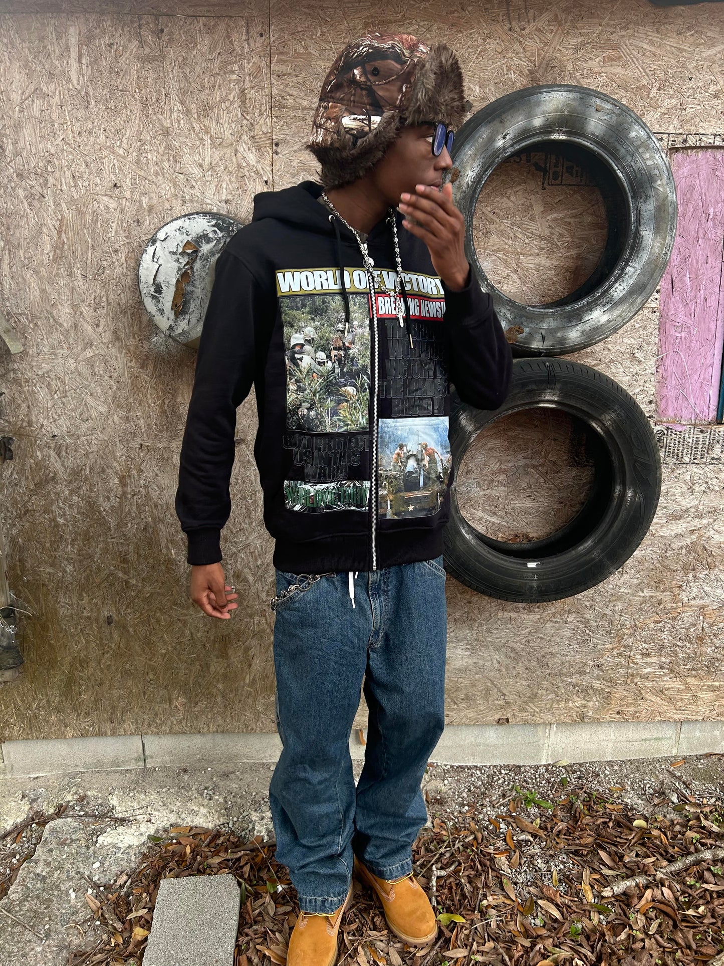 ¨GOD PROTECT US IN THIS WAR¨BLACK